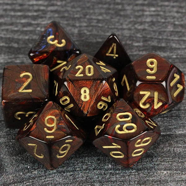 scarab-blue-blood-gold-7-dice-set