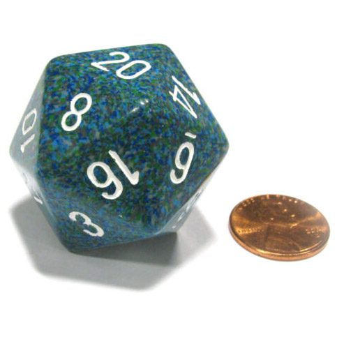 speckled-sea-white-1d20-34mm-single-dice