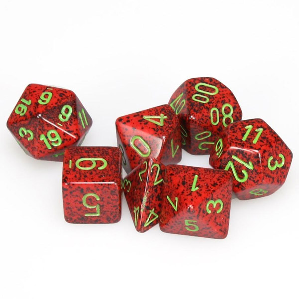 speckled-strawberry-green-7-dice-set