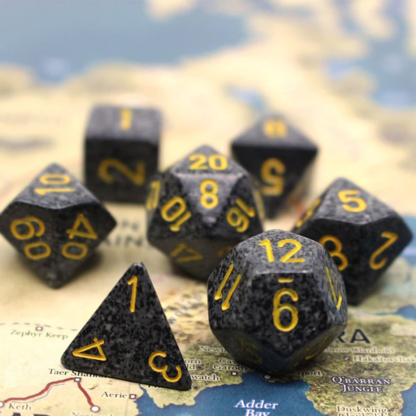 speckled-urban-camo-yellow-7-dice-set