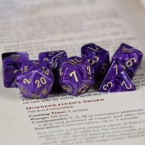 vortex-purple-gold-7-dice-set